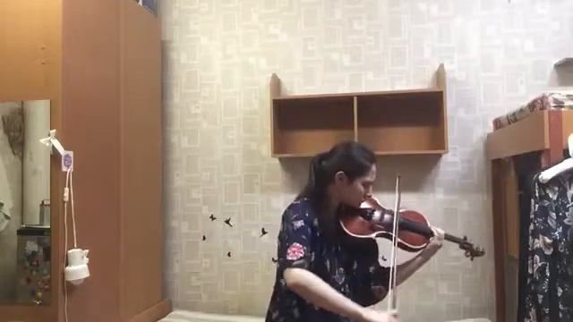 Mozart Violin Concerto No. 4 in D, K218, part 3, Ануш Казарян, скрипка смотреть онлайн
