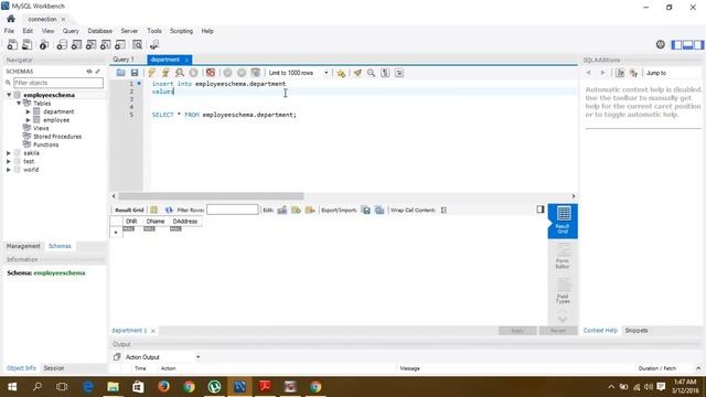 MySQL workbench tutorial 1 смотреть онлайн