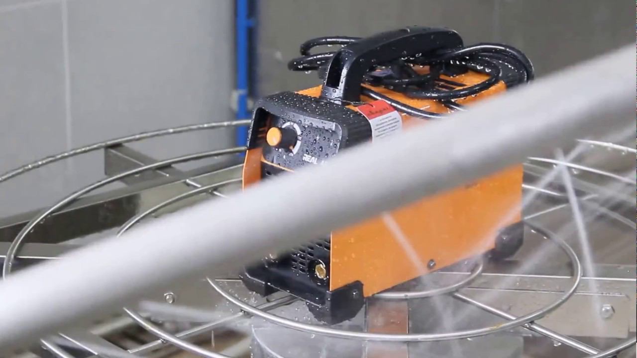 Тест на водонепроницаемость оборудования серии REAL смотреть онлайн