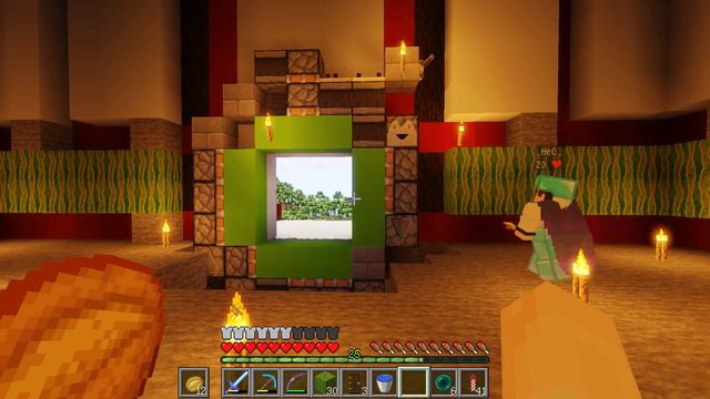 Самый большой склад на Майншилд? Выживание на сервере MineShield 1.15.2 #23