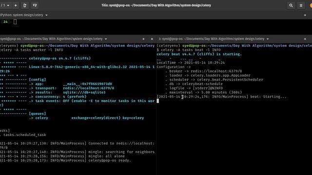 Scheduling - Celery смотреть онлайн