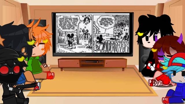 fnf and mickey react to his(suicide mouse) comic смотреть онлайн