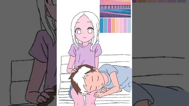 Красивый рисунок пары смотреть онлайн