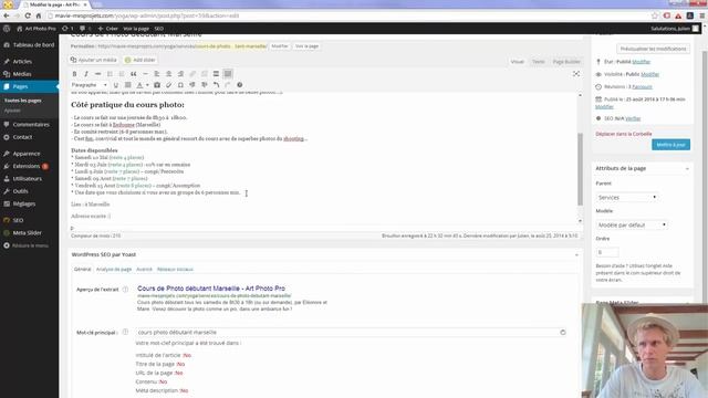 3 Formation SEO Plugin Yoast SEO site Wordpress tuto FR смотреть онлайн