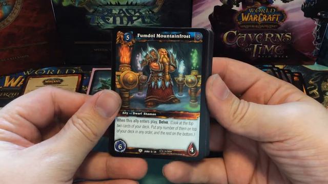 World of Warcraft TCG Jaina Proudmoore Champion Deck смотреть онлайн