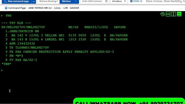 How to issue tickets on Amadeus | Amadeus English Session - 13 | Travelocademy | TTP | FM | FP | FV смотреть онлайн