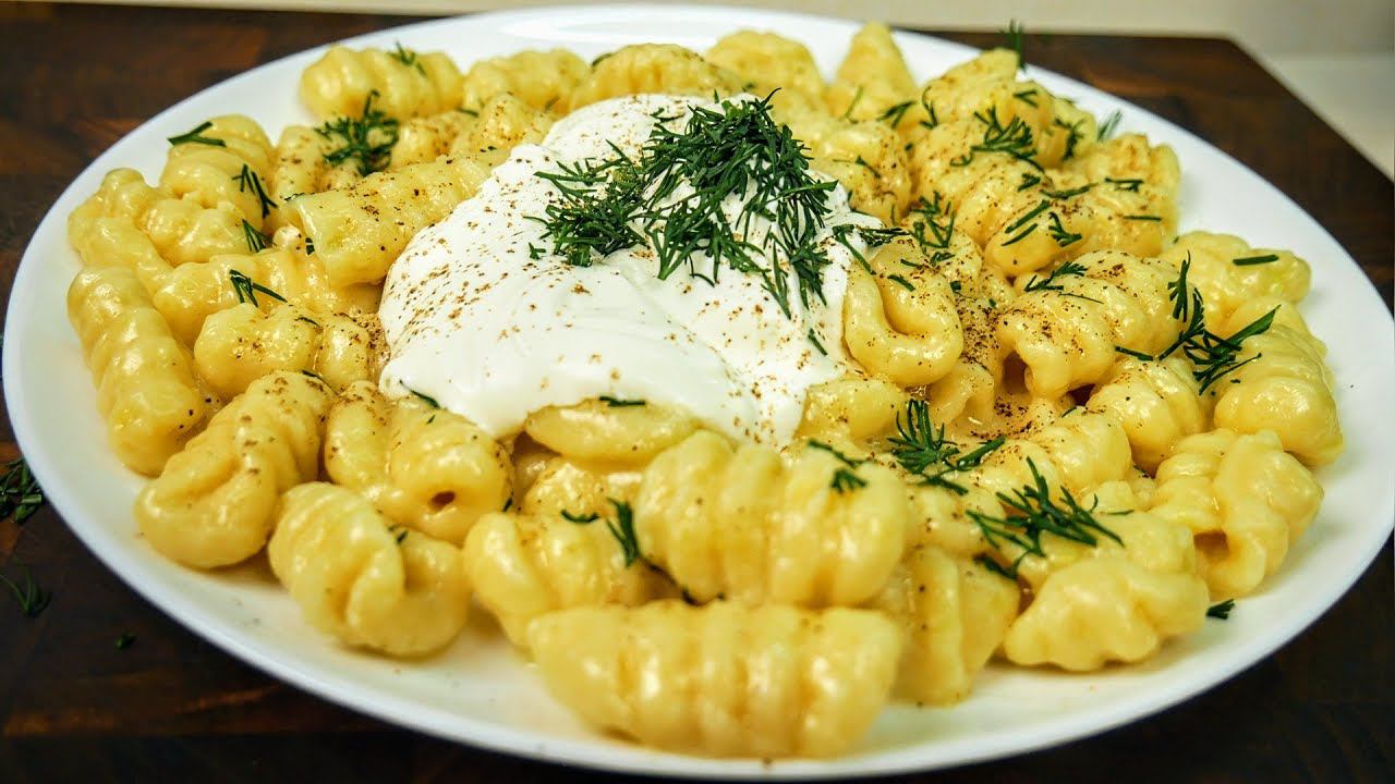 Самые ЛЕНИВЫЕ ВАРЕНИКИ с картошкой. Ньокки, клёцки, цыганка готовит. смотреть онлайн