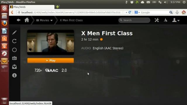 Asus 1000HE Netbook Running Ubuntu 13.04 And Plex