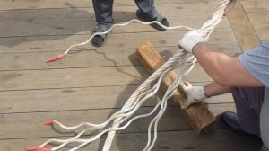 Как плести ГАШУ, мастерклас от палубной команды рыбадобывающего флота.