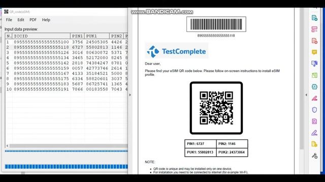 QR code generator for eSIM смотреть онлайн