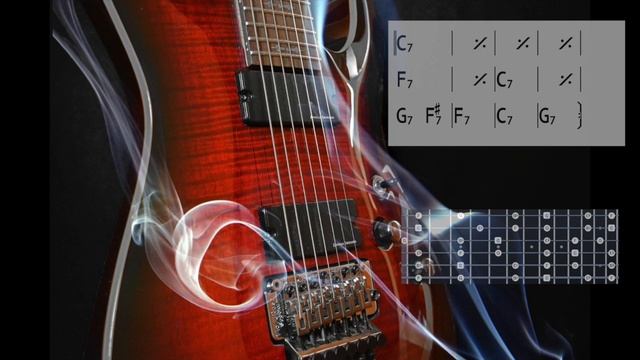 Blues backing track in c major (Robben Ford Style) смотреть онлайн