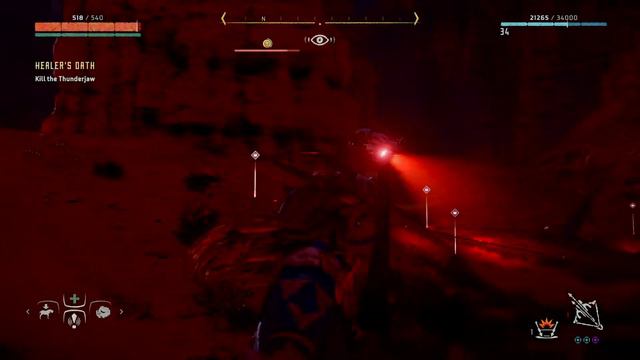 Horizon Zero Dawn: Killing a Thunderjaw to save a little girl [FULL SIDE MISSION] смотреть онлайн