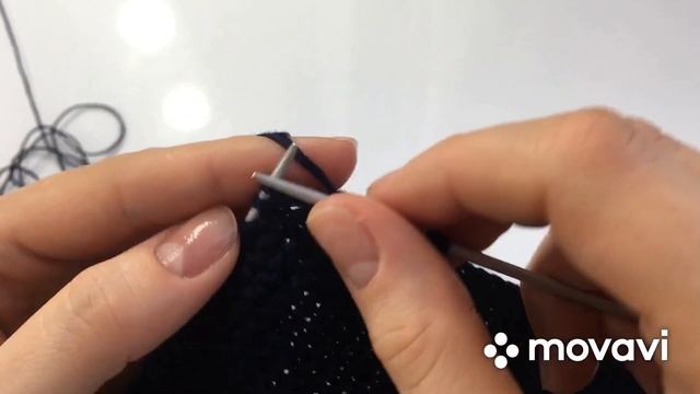 ? Мужской шарф, вязание спицами из пуха норки и козьего пуха. Простой способ. Платочная вязка ? смотреть онлайн