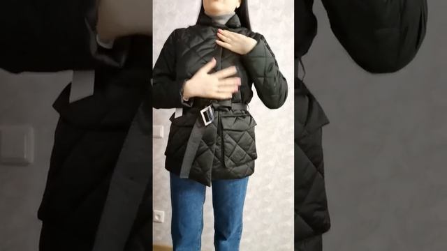 Обзор Демисезонная куртка 24230/б черная "Канкан" смотреть онлайн