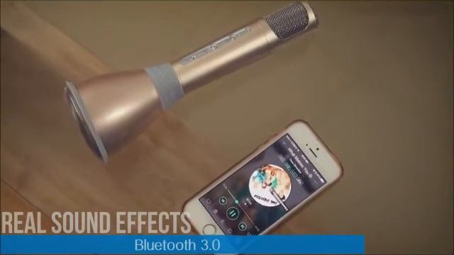 TUXUN K068 Karaoke KTV Portable Microphone + Speaker - Mobile Mic смотреть онлайн