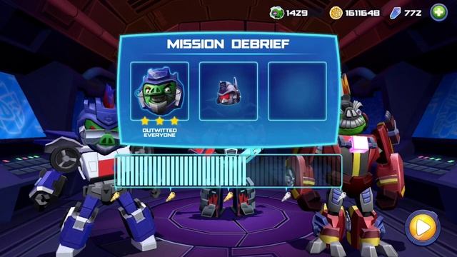 Angry Birds Transformers - ALL MISSIONS With Max Rewards