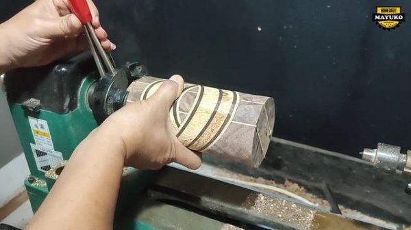 THE TUMBLER, woodturning