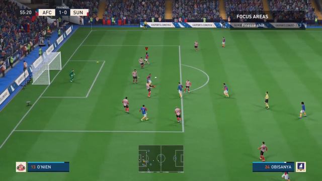FIFA 23 AFC Richmond vs Sunderland смотреть онлайн