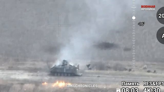 Отражение атаки ВСУ под Пологами (Запорожье), 15.03.2023 г. смотреть онлайн