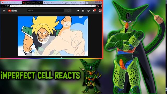Imperfect Cell React to BROLY VS KALE, Dragon Ball Parody смотреть онлайн
