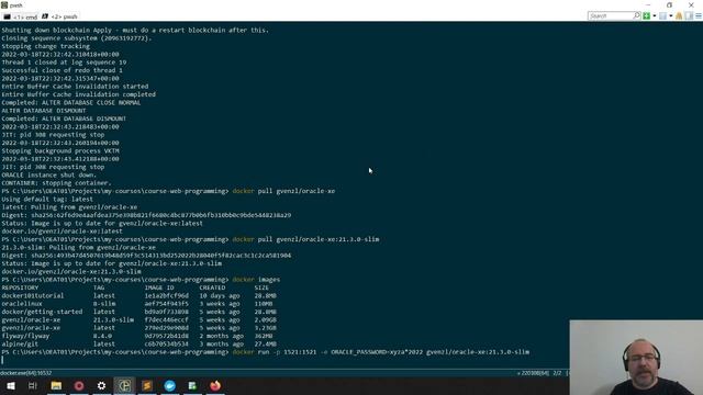 Docker Oracle 02 OracleXE Connection with SYS(admin) Account смотреть онлайн