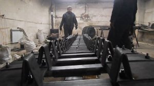 Сборка гусениц для автомобиля Хантер Уаз.