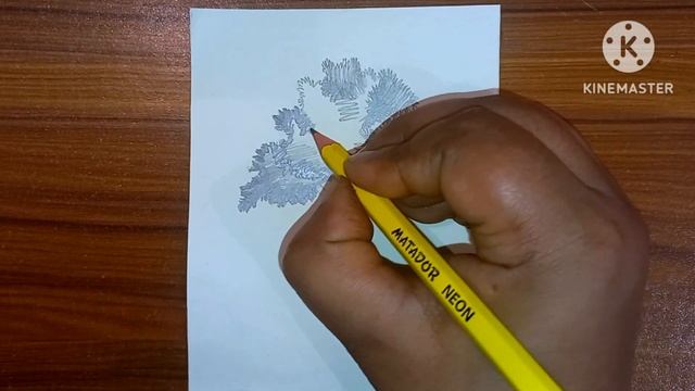 pencil sketch drawing. How to draw a tree.Pencil sketch 24. смотреть онлайн