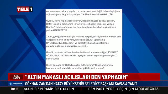 Gökhan Zan'dan Lütfü Savaş'a sert yanıt смотреть онлайн