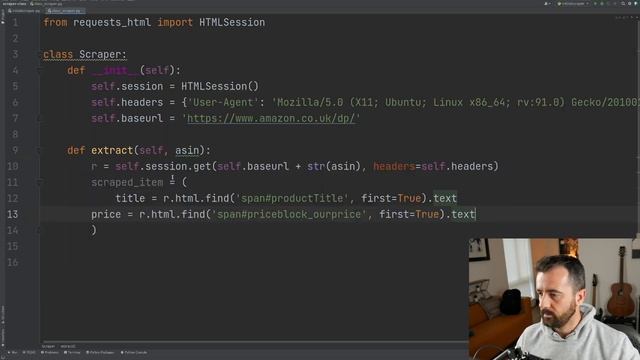 Create A Web Scraper Class in Python and requests-html смотреть онлайн