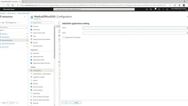 F20 PROG1612 12.3 Change Environment Variables in Azure смотреть онлайн