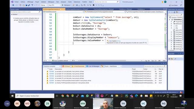 #4 - Comment travailler avec ADO.NET en mode déconnecté DARIJA смотреть онлайн