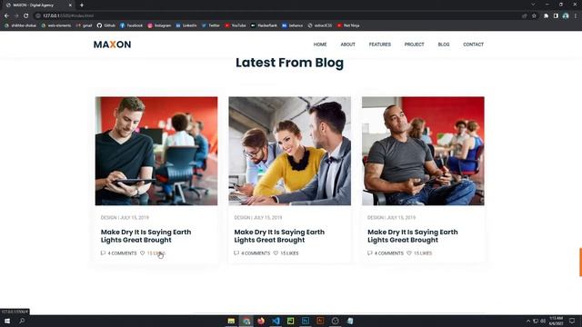 A fully responsive digital agency website смотреть онлайн