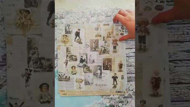 Обзор коллекции от Craft paper "Наш сынок" и листы из коллекции "Первоцветы" и "Бабушкин сундук" смотреть онлайн