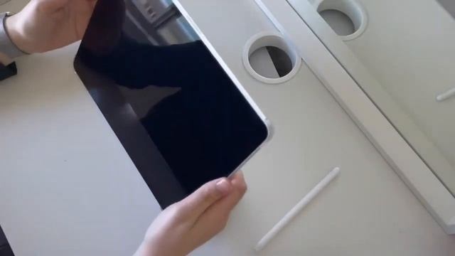 iPad Pro 12 9” unboxing + accessories asmr & aesthetic смотреть онлайн