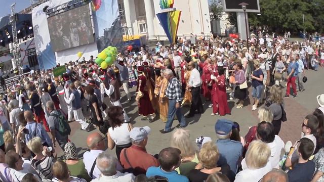 Гродно фестиваль национальных культур - поляки а за ними и русские - 2016 год смотреть онлайн