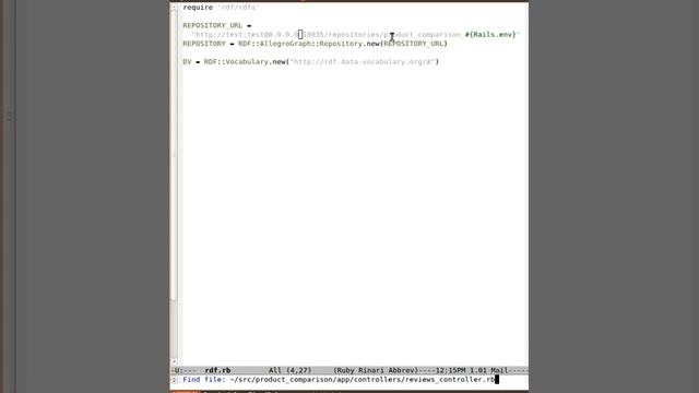 Rails RDF AllegroGraph смотреть онлайн