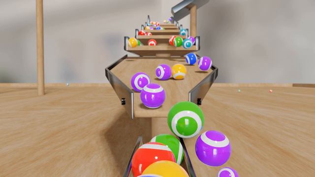 Big Marble Run (3D Animation in Blender) смотреть онлайн