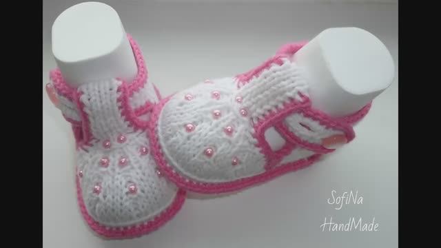 Мастер класс вяжем пинетки , пинетки крючком, пинетки спицами. смотреть онлайн