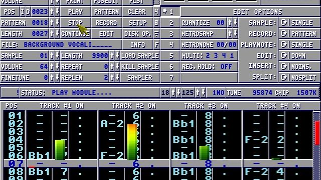 Protracker - Amiga Music, others various/random modules part135 смотреть онлайн