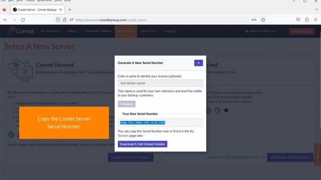 Run Comet Server in Docker смотреть онлайн
