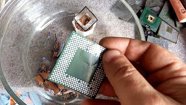 Процессоры. Аффинаж золота.