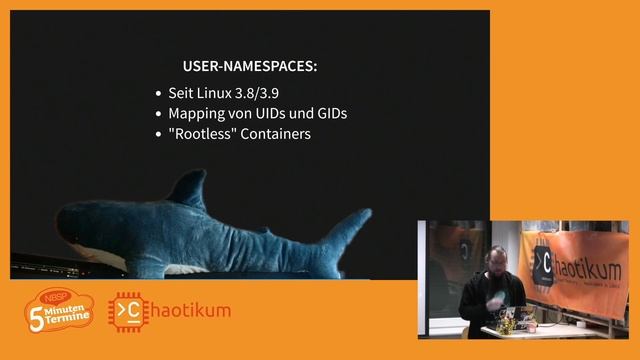 NeoRaider über Linux User-Namespaces und den unshare-Befehl [Fünf-Minuten-Termine] смотреть онлайн