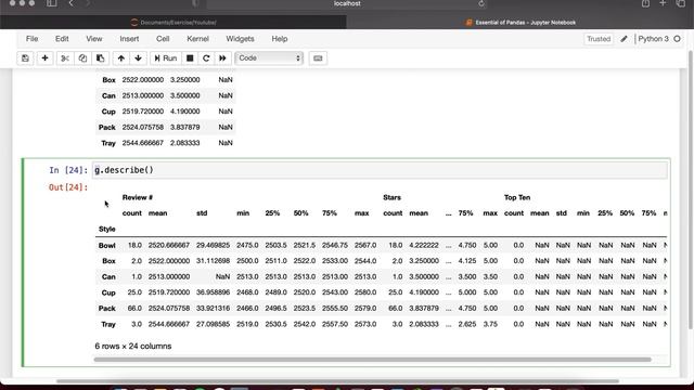Essentials of Pandas - 2 : Data Grouping, Merging, Concatenating смотреть онлайн