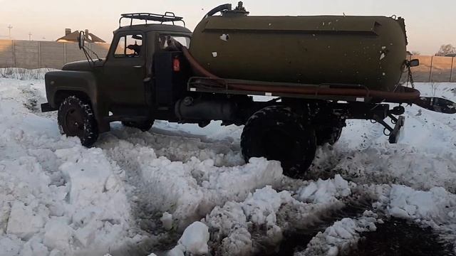 газ 53 на шинах газ 66 + редуктор смотреть онлайн