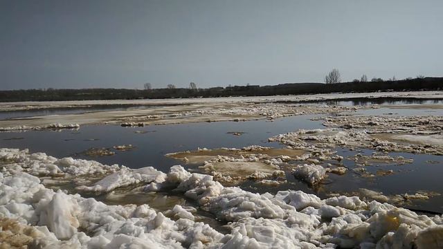 Ледоход на Вятке.15.04.21г. смотреть онлайн