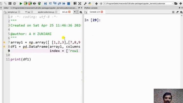 IP XII Python DataFrame Part2 Zunjani смотреть онлайн