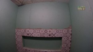 Как сделать нишу в стене ванной комнаты.