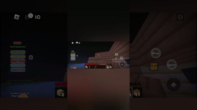 Майнкрафт в Roblox😨(включите субриты если не слышно)