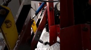 Самодельный Минитрактор с двигателем УД 2 и сцеплением на ремнях , устройство .