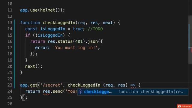 Node Security + Authentication смотреть онлайн